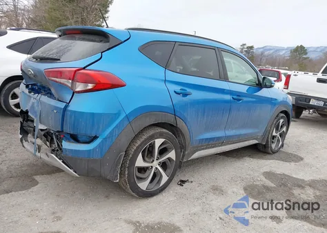 2017 Hyundai Tucson Value z USA, uszkodzony, nr VIN KM8J3CA22HU554539